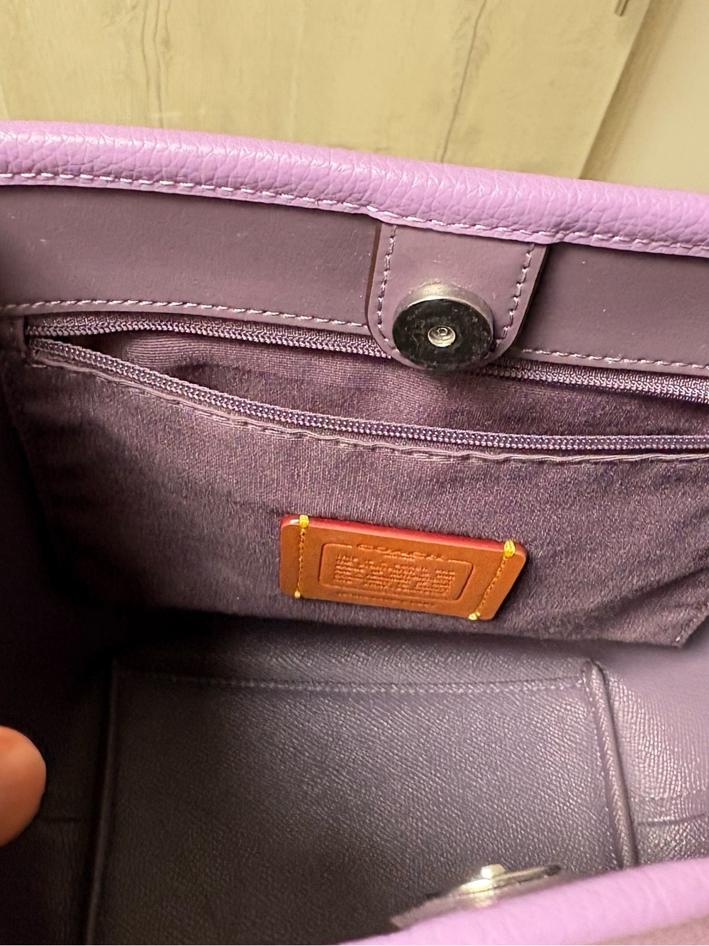 Coach City Bucket Bag with Silver Hardware - Picture 6 of 8
